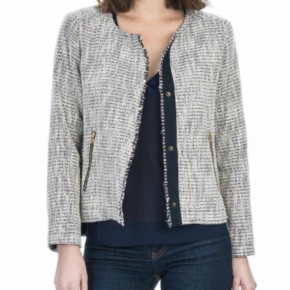 Lilla P Tweed Classic Jacket